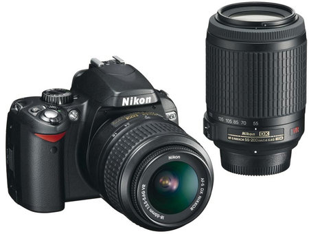 Camara Nikon D60 + optica